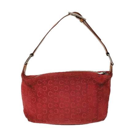 Luxury CELINE C Macadam Canvas Hand Bag Red  ar11578B
