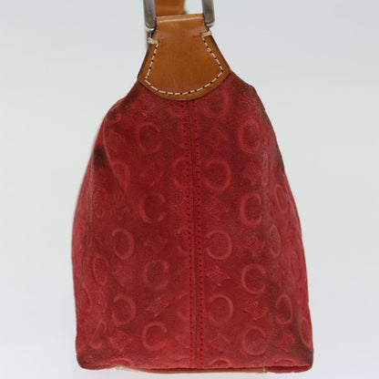 Luxury CELINE C Macadam Canvas Hand Bag Red  ar11578B