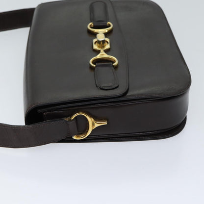 Luxury CELINE Shoulder Bag Leather Brown  ar11623B