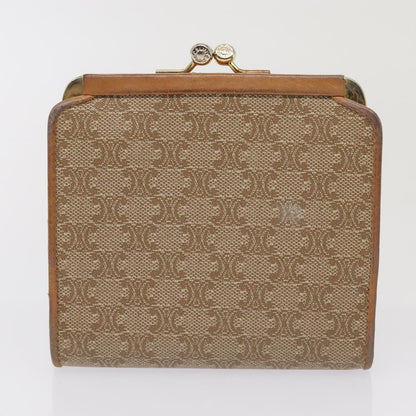 Luxury CELINE Macadam Canvas Wallet PVC 7Set Beige Brown  ar11903