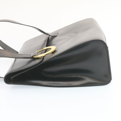 Luxury CELINE Shoulder Bag Leather Black  ar5783