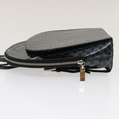 Luxury CELINE Macadam Backpack Vinyl Black  ar6749