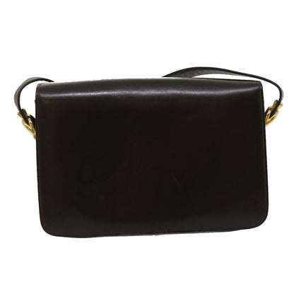 Luxury CELINE Horse Carriage Shoulder Bag Leather Brown  ar7057