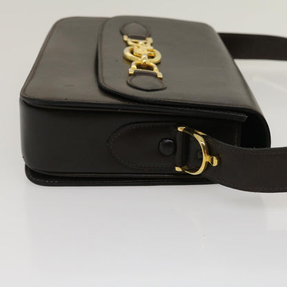 Luxury CELINE Horse Carriage Shoulder Bag Leather Brown  ar7057