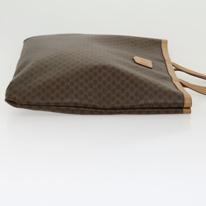 Luxury CELINE Macadam Canvas Tote Bag Brown  ar7191