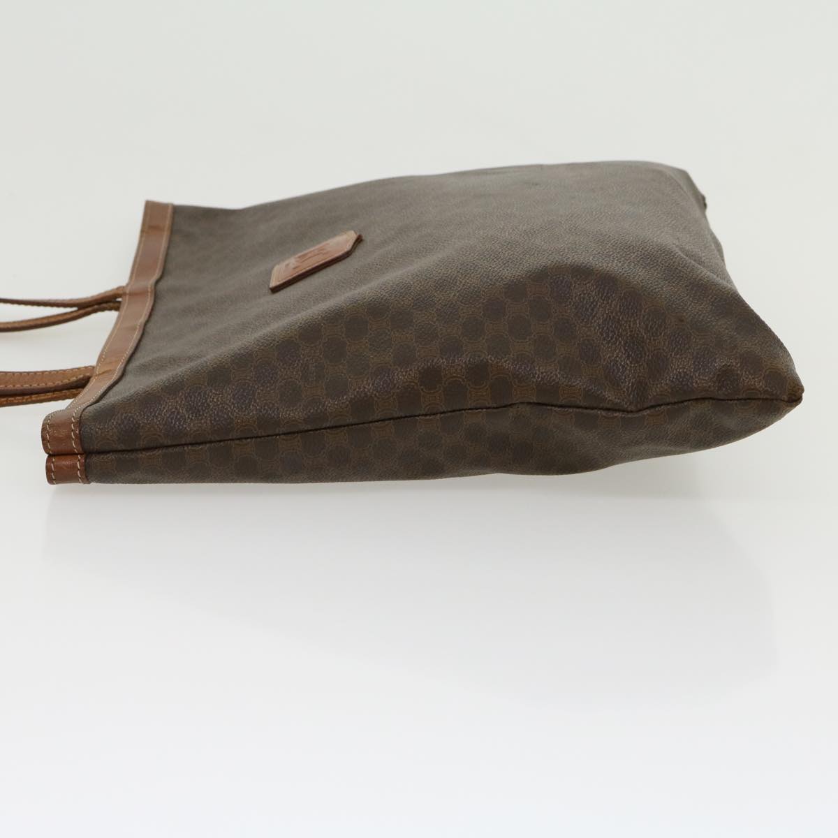 Luxury CELINE Macadam Canvas Tote Bag Brown  ar7192