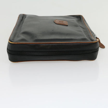 Luxury CELINE Clutch Bag Leather Black  ar7220