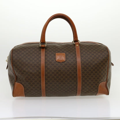 Luxury CELINE Macadam Canvas Boston Bag 5Set Brown  ar7260