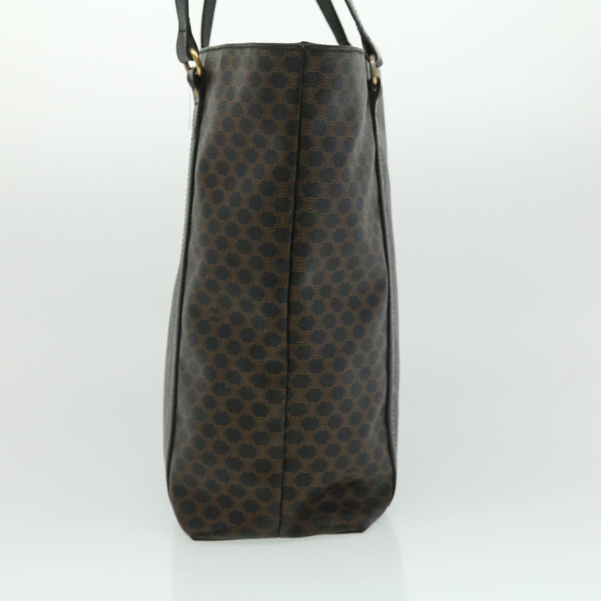 Luxury CELINE Macadam Canvas Tote Bag Black  ar7450
