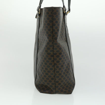 Luxury CELINE Macadam Canvas Tote Bag Black  ar7450