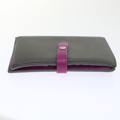 Luxury CELINE Wallet Leather Gray  ar9714B