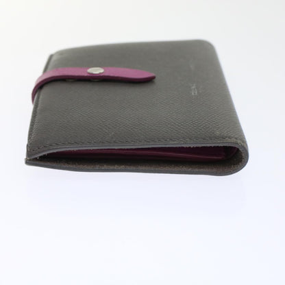Luxury CELINE Wallet Leather Gray  ar9714B