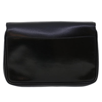 Luxury CELINE Shoulder Bag Leather Black  ar9833