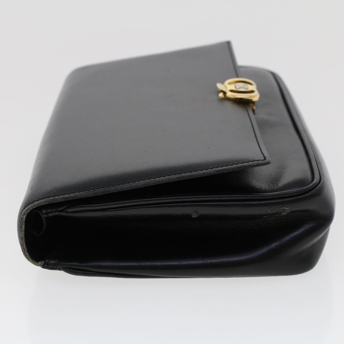 Luxury CELINE Shoulder Bag Leather Black  ar9833