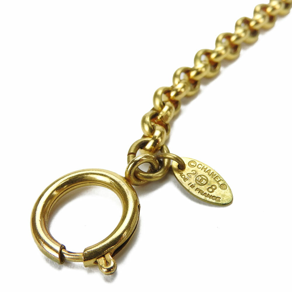 CHANEL Necklace metal gold COCO Mark Women