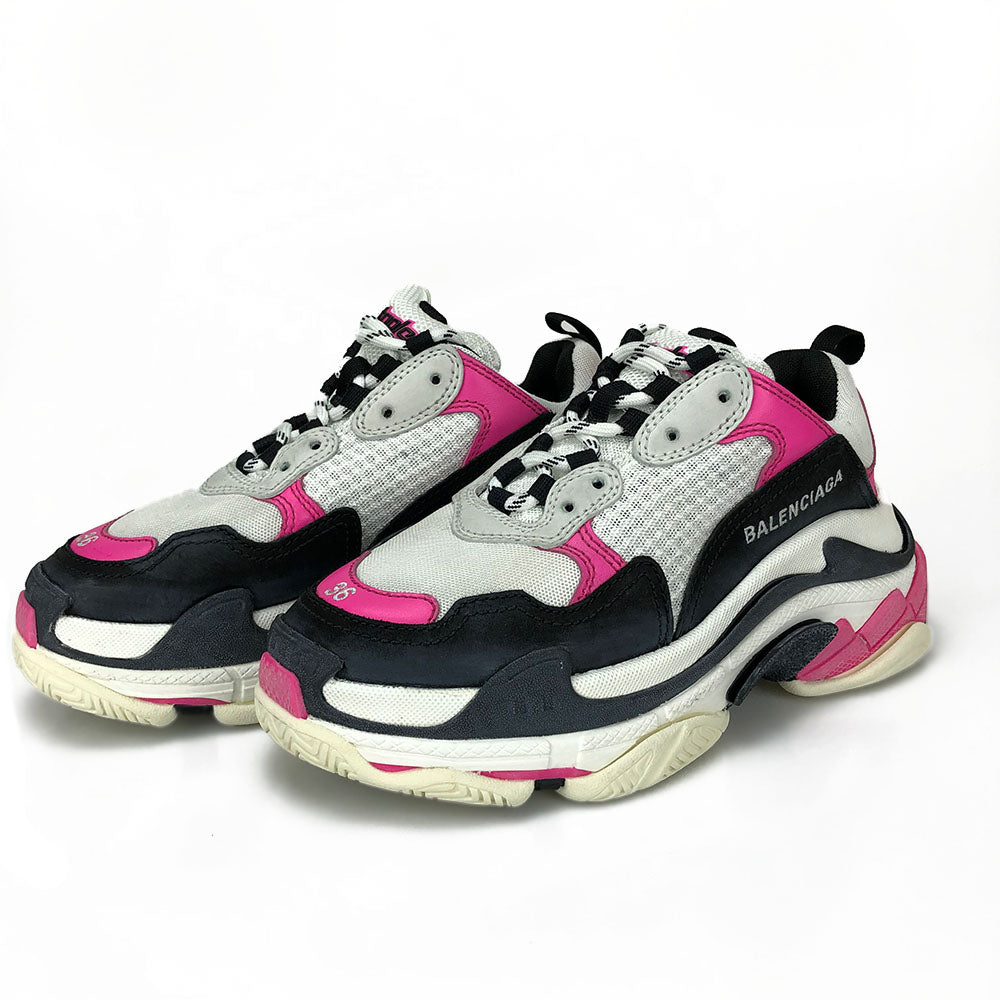BALENCIAGA sneakers 48% polyurethane x 52% polyester multicolor TRIPLES Women 36