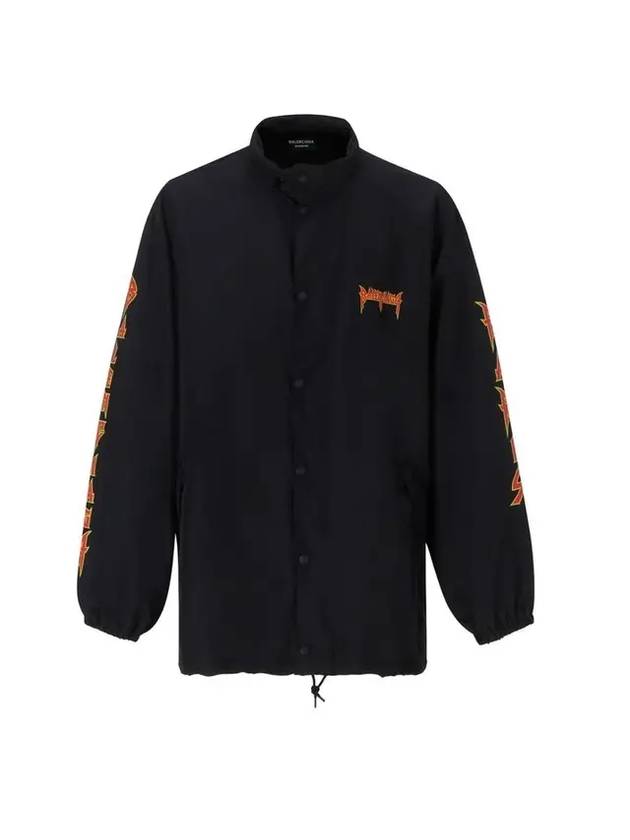 Luxury Balenciaga Trending 2025 Artwork Print Windbreak Black
