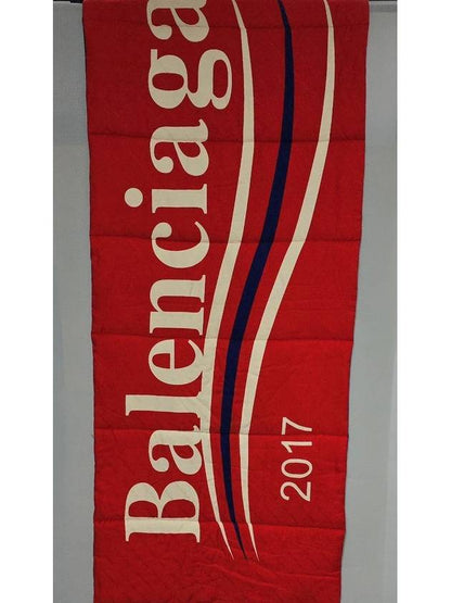 Luxury Balenciaga Trending 2025 Wave logo muffler