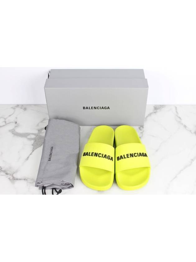 Luxury Balenciaga Trending 2025 Logo slide slipper sandals 39 260