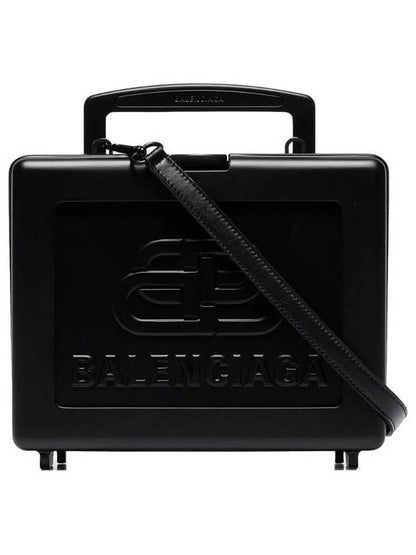 Luxury Balenciaga Trending 2025 BB Logo Top Handle Tote Bag Black