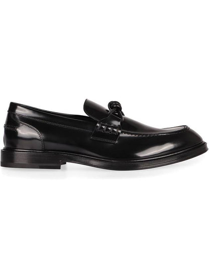 Luxury Bottega Veneta Luxury Bottega Veneta Brushed Leather Loafers