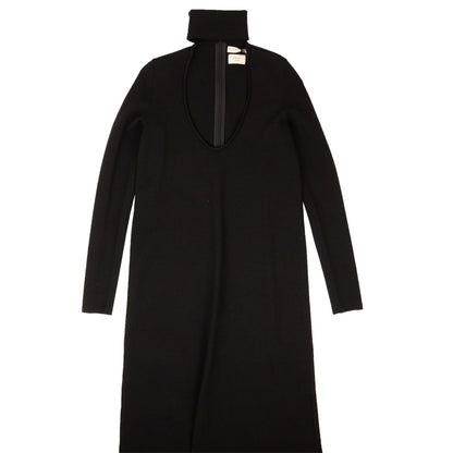 NWT Luxury Bottega Veneta Black Stretch Maxi Dress