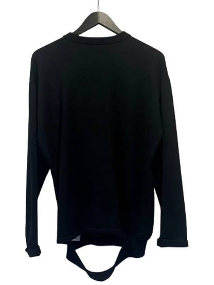 Luxury Balenciaga Trending 2025 Logo Sweatshirt Black