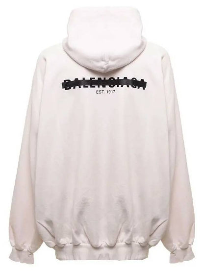 Luxury Balenciaga Trending 2025 Strike 1917 Overfit Hoodie White