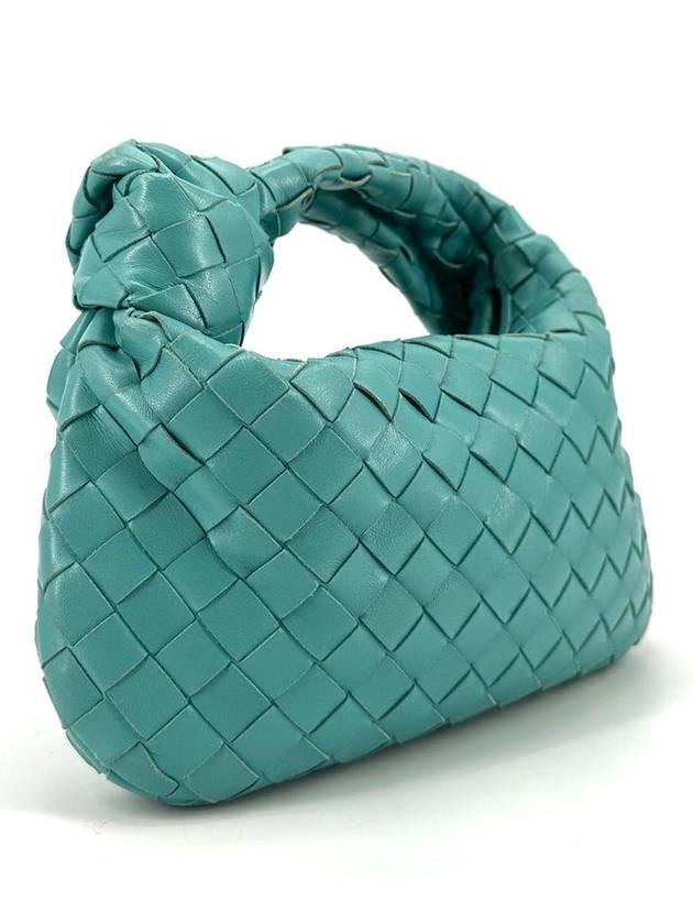 Luxury Bottega Veneta Luxury Bottega Veneta Mini Jodie Bag Tote Light Blue
