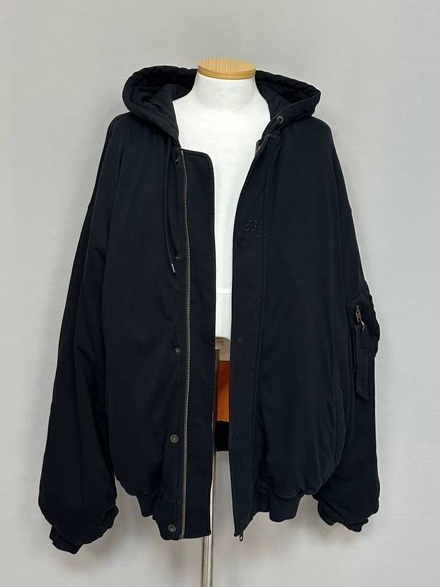 Luxury Balenciaga Trending 2025 padded bomber hoodie 110