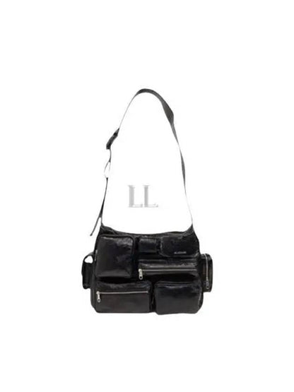 Luxury Balenciaga Trending 2025 Super Busy Messenger Bag Black