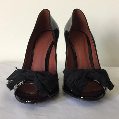 Bottega Veneta Peep Toe Pumps