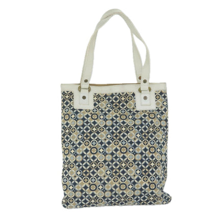 Luxury CELINE Tote Bag Canvas Navy  10436