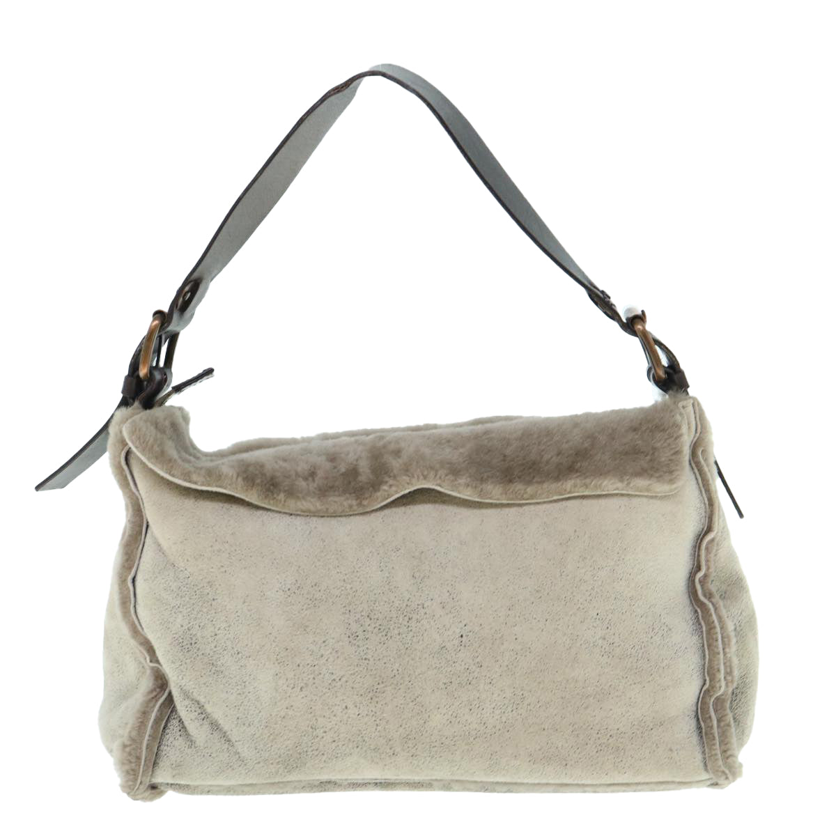 Luxury CELINE Hand Bag fur Beige  10981