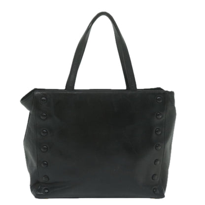Luxury CELINE Tote Bag Leather Black  11451