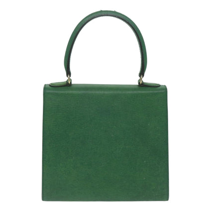 Luxury CELINE Hand Bag Leather Green  11459