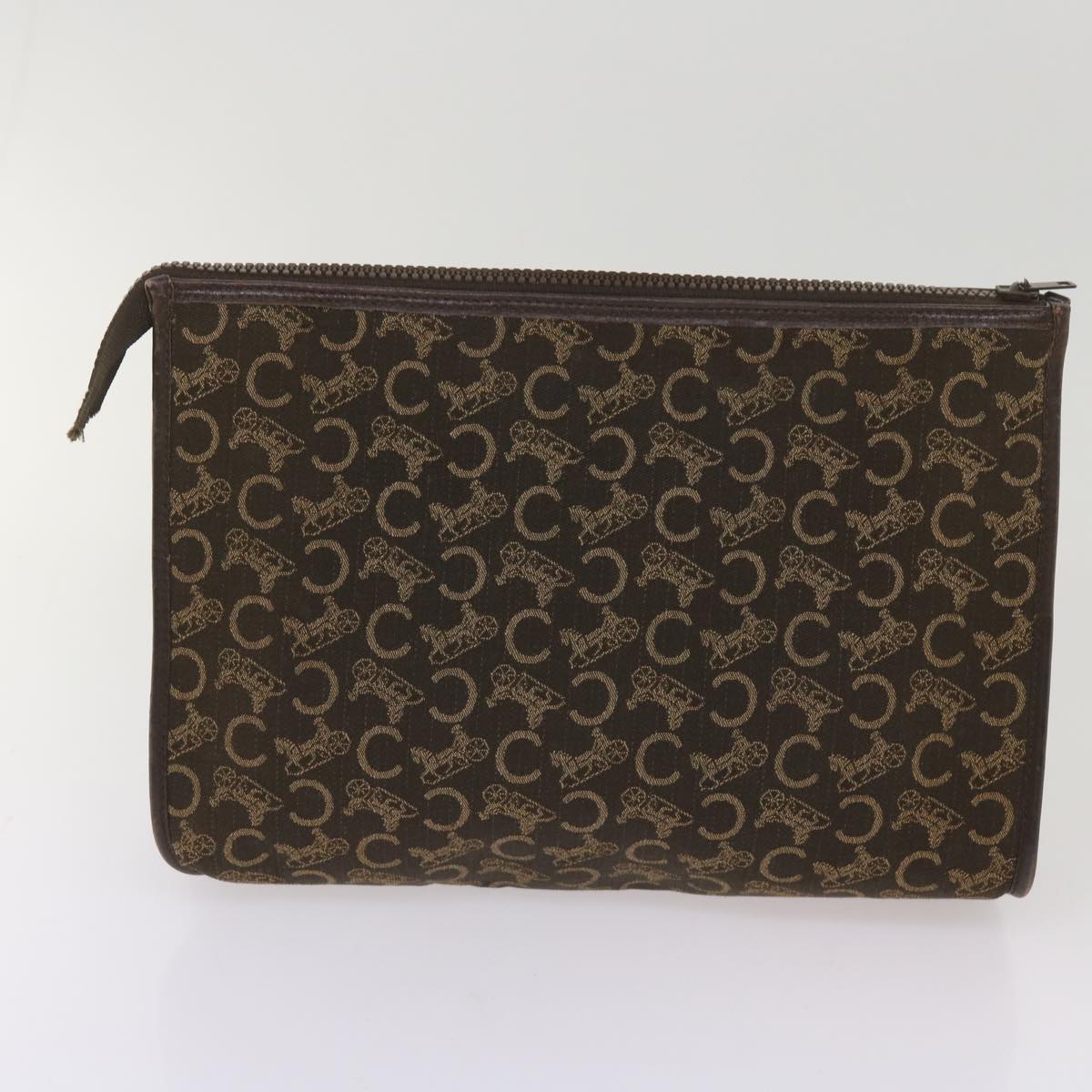 Luxury CELINE Macadam Canvas Clutch Bag 3Set Brown Beige black  11618