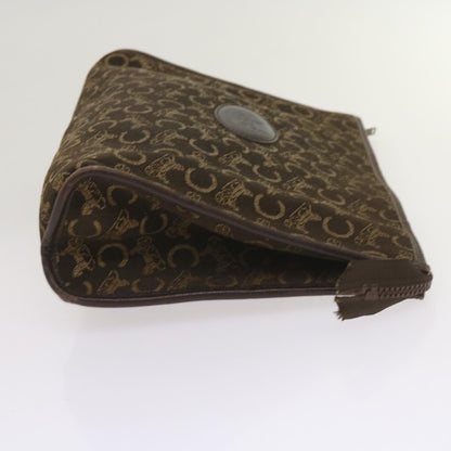 Luxury CELINE Macadam Canvas Clutch Bag 3Set Brown Beige black  11618