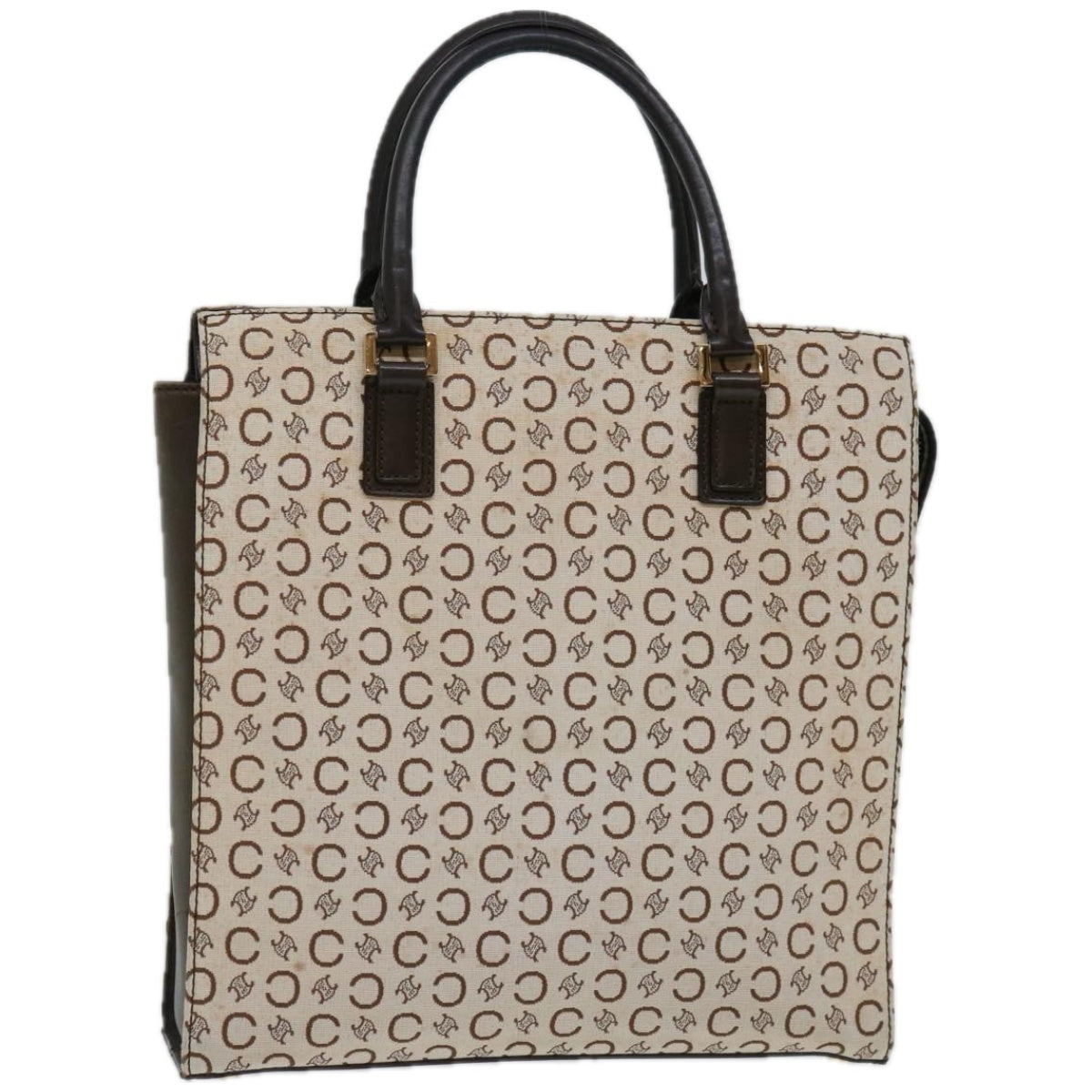 Luxury CELINE C Macadam Canvas Hand Bag Whe  12205