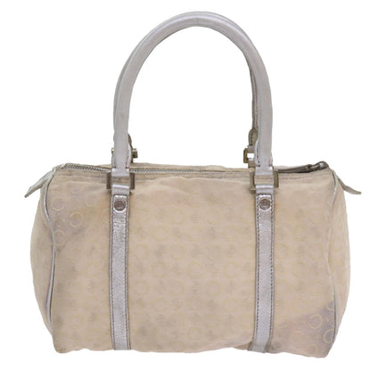 Luxury CELINE Macadam Canvas Hand Bag Clutch Bag PVC 4Set Brown Beige  12454