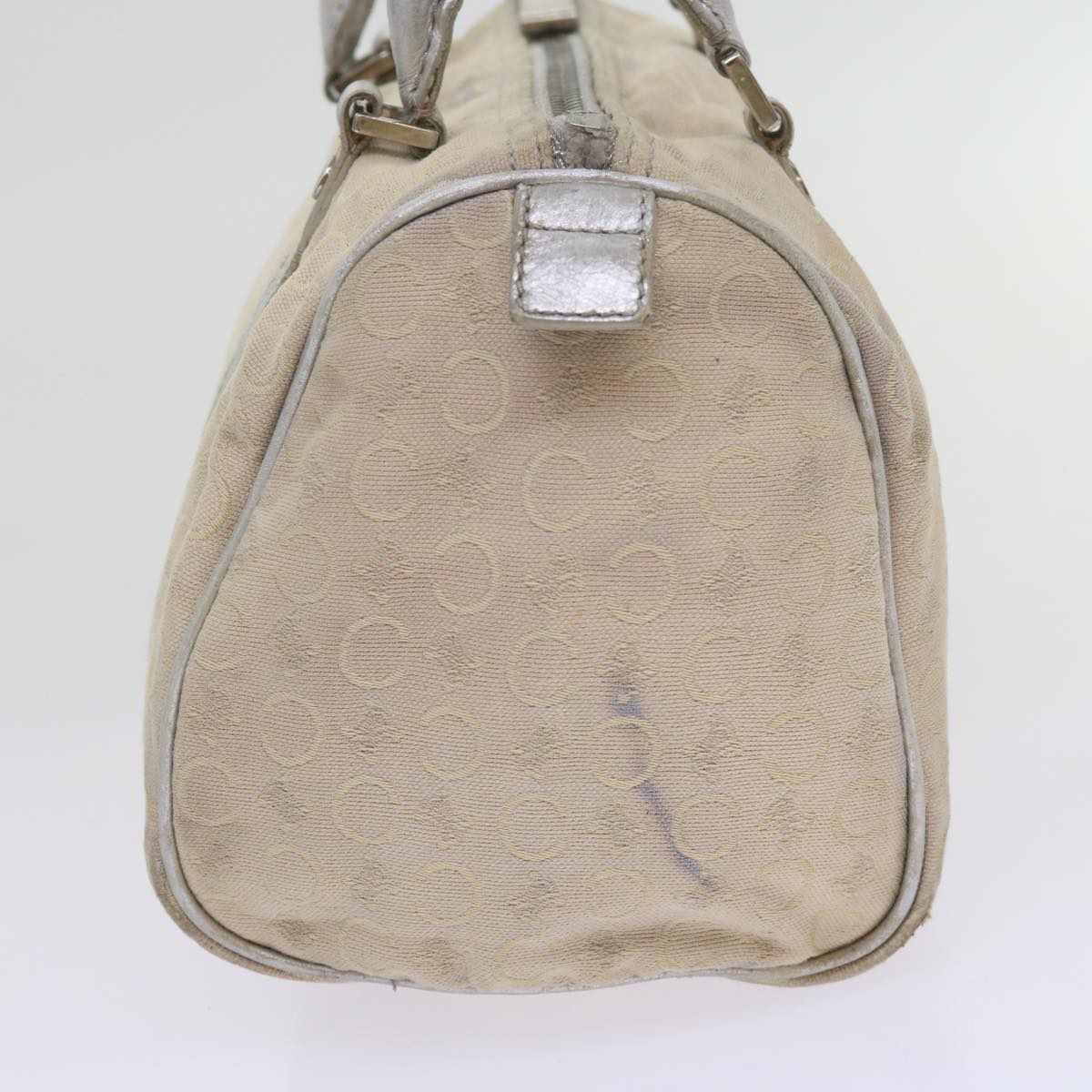 Luxury CELINE Macadam Canvas Hand Bag Clutch Bag PVC 4Set Brown Beige  12454