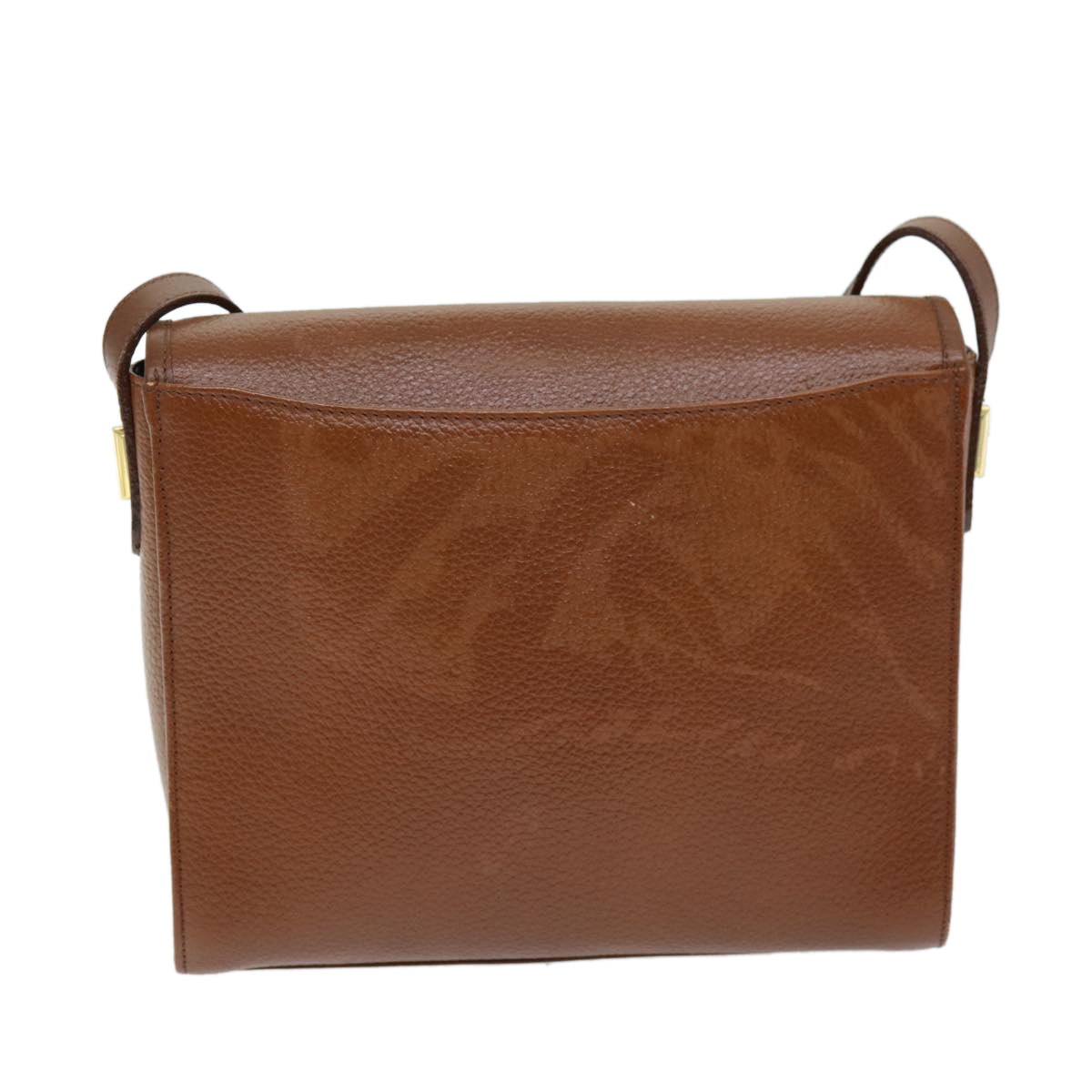 Luxury BurberrySs Shoulder Bag Leather Brown Auth bs13916