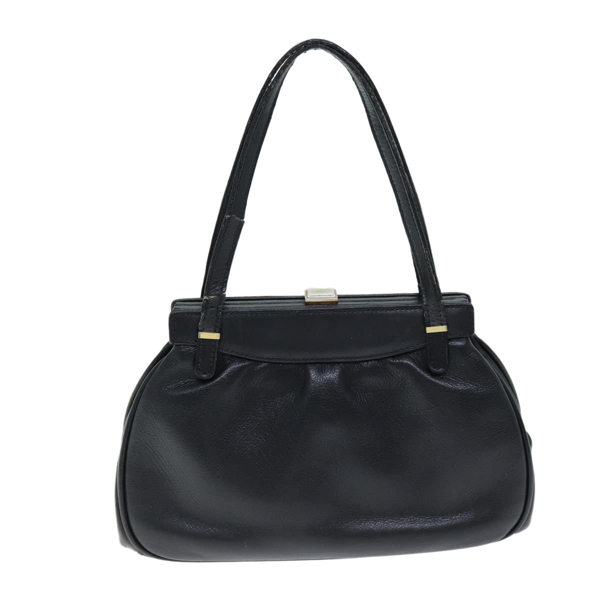 Luxury CELINE Hand Bag Leather Black  14458
