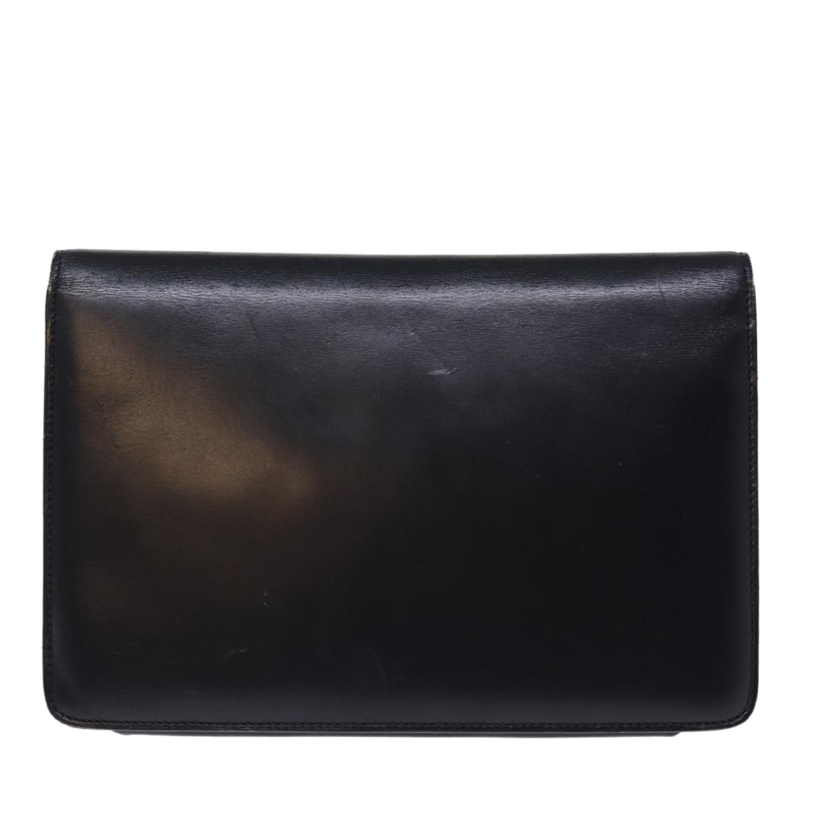 Luxury CELINE Clutch Bag Leather Black  14709