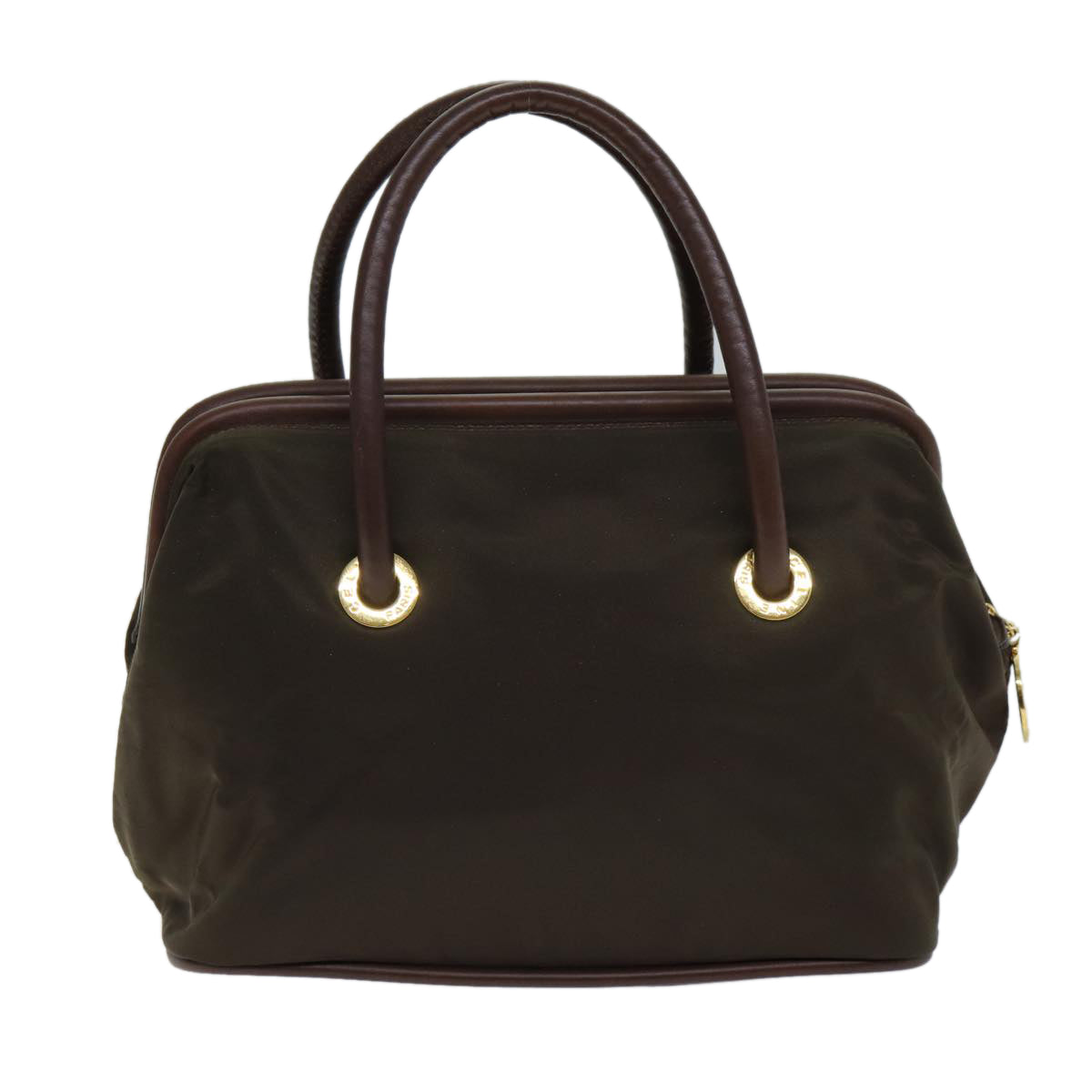 Luxury CELINE Hand Bag Nylon Brown  15033