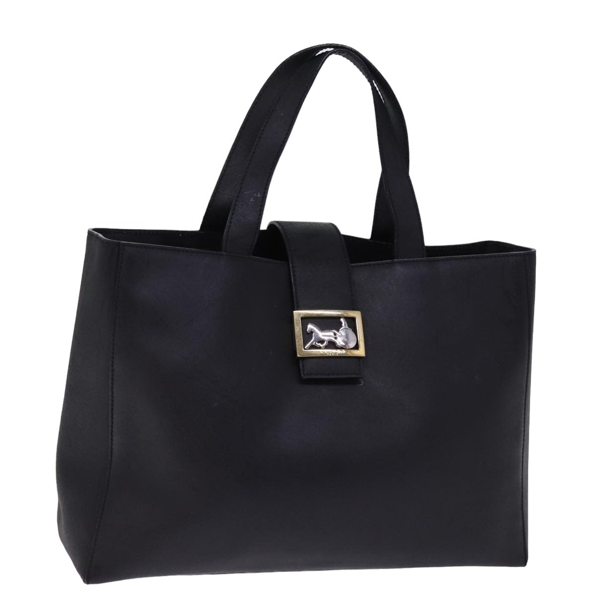 Luxury CELINE Hand Bag Leather Black  15278