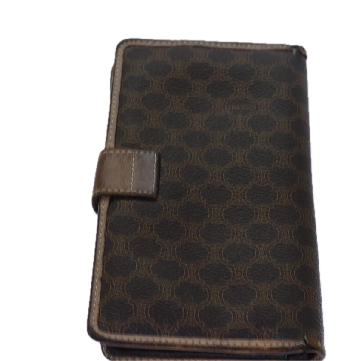 Luxury CELINE Macadam Canvas Wallet 5Set Brown Beige  15525