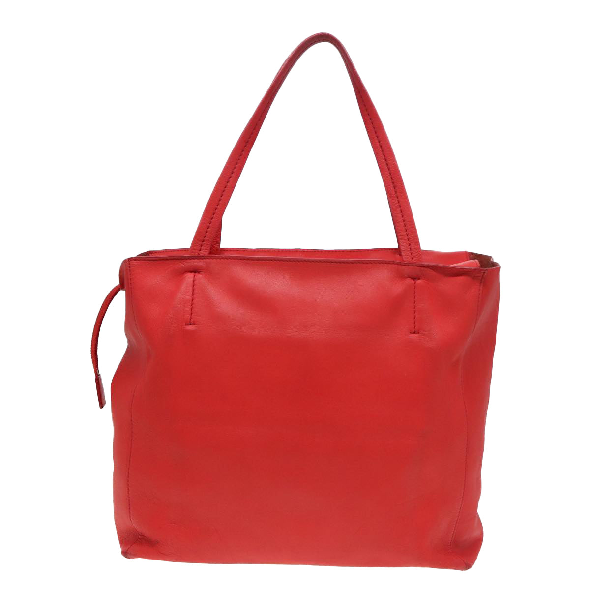 Luxury CELINE Tote Bag Leather Red  15628
