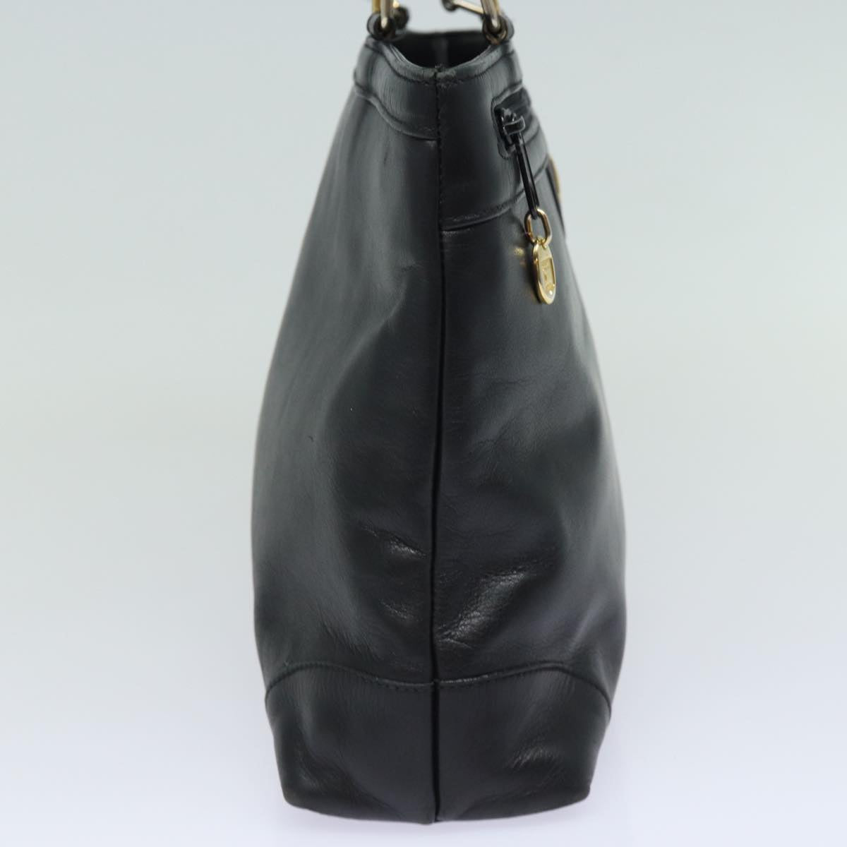 Luxury CELINE Tote Bag Leather Black  15635