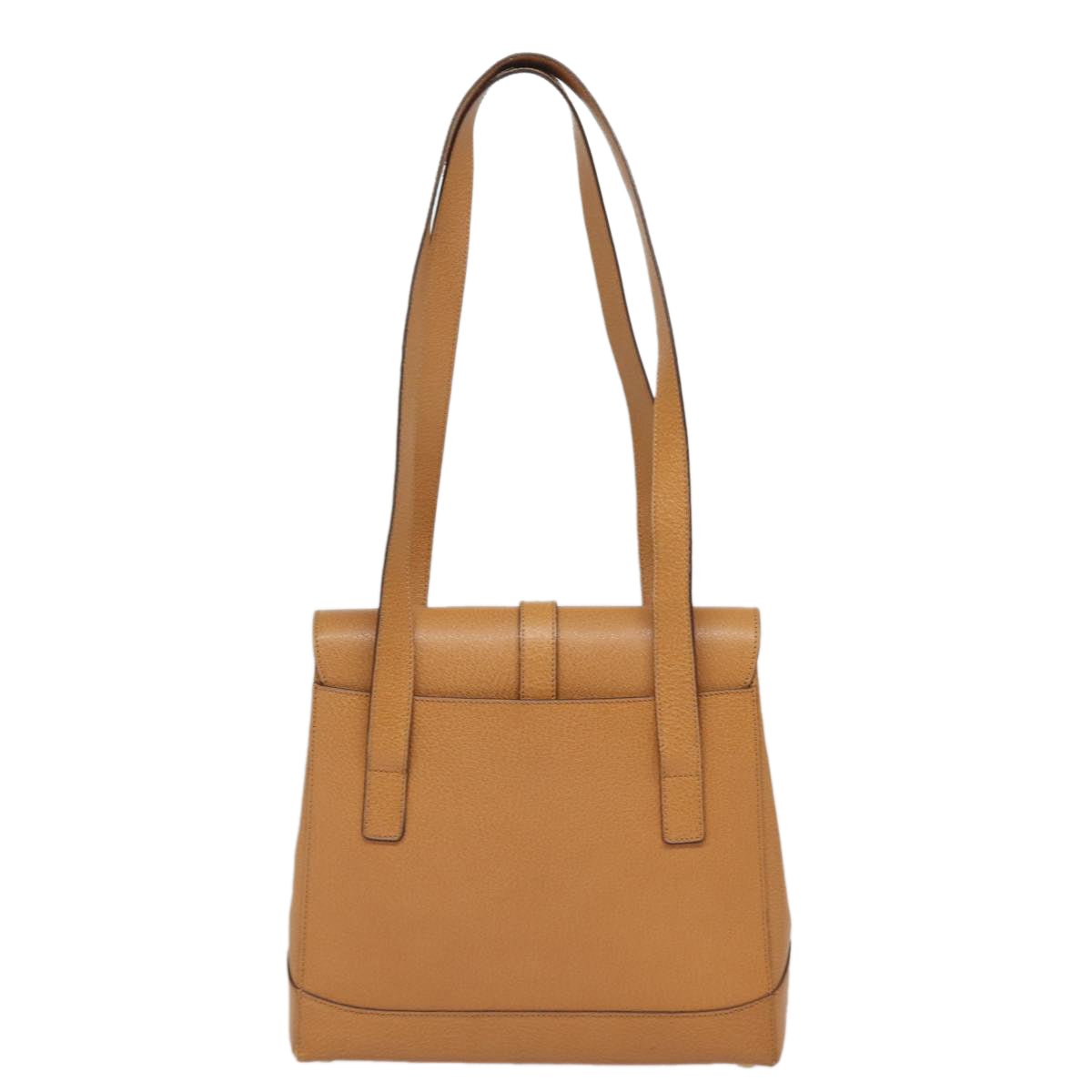 Luxury CELINE Shoulder Bag Leather Brown  15636